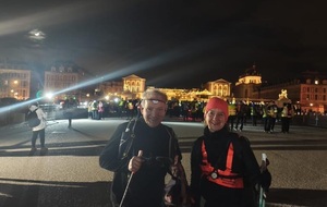 Bruno Piquet et Nathalie Carias au départ (Le Château)